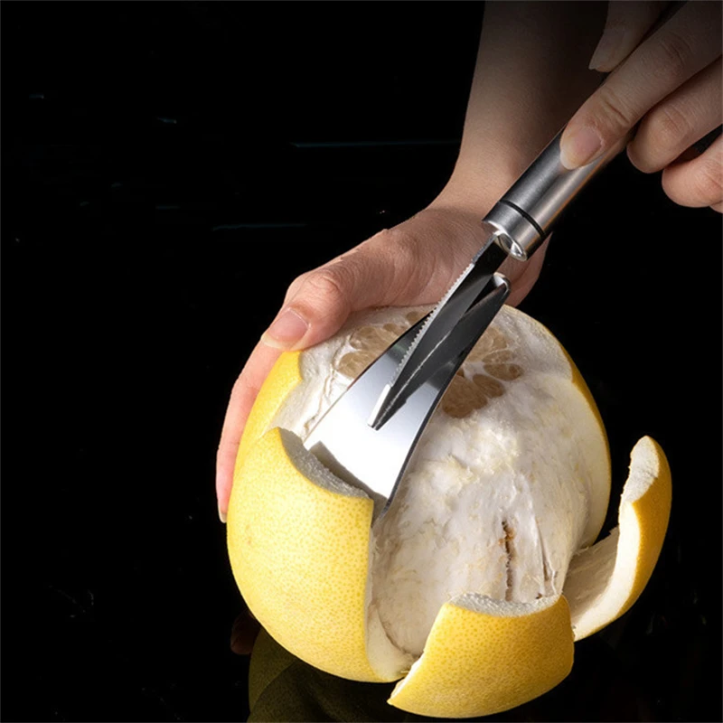 

304 Stainless Steel Grapefruit Peeler Orange Dragon Fruit Vegetables Paring Knife Slicer Cutter Household Kitchen Gadgets