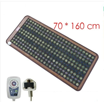 Jade beauty mattress single far-infrared heating therapy sweat evaporate germanium stone ms tomalin electric care pad