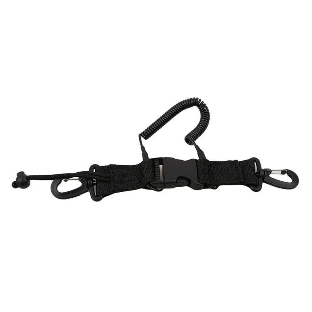 Sob Caiaque Anti Corda Perdida, Nylon De Alta Qualidade, Liberação Rápida Fivela Resistente Câmera Lanyard