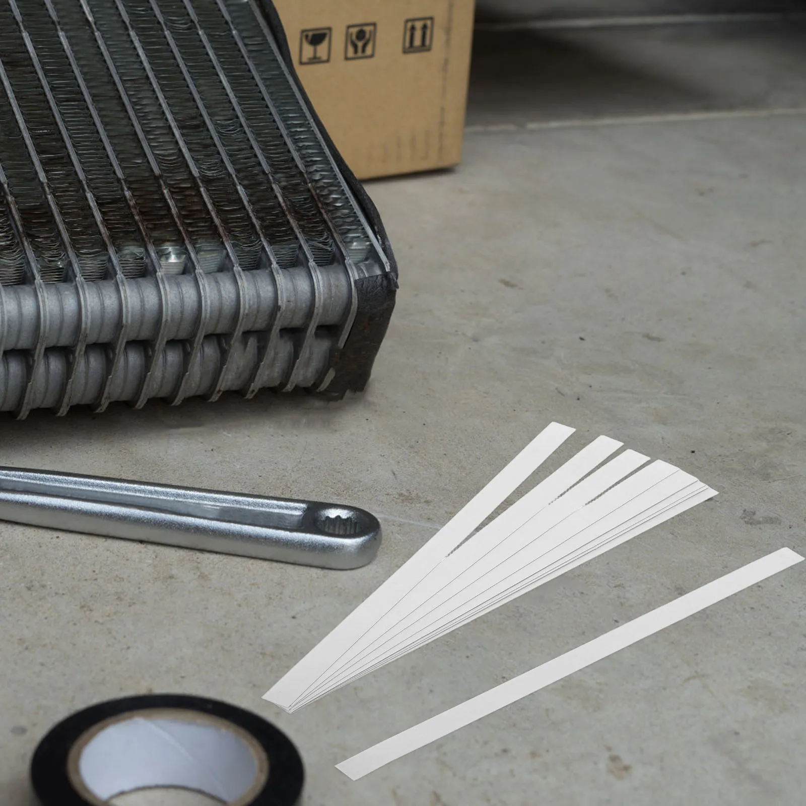 10 قطعة مجموعة ملصقات عاكسة لاختبار سرعة الدوران التصاق قوي للغاية شريط بولي كلوريد الفينيل استبدال أجزاء السلامة المرورية