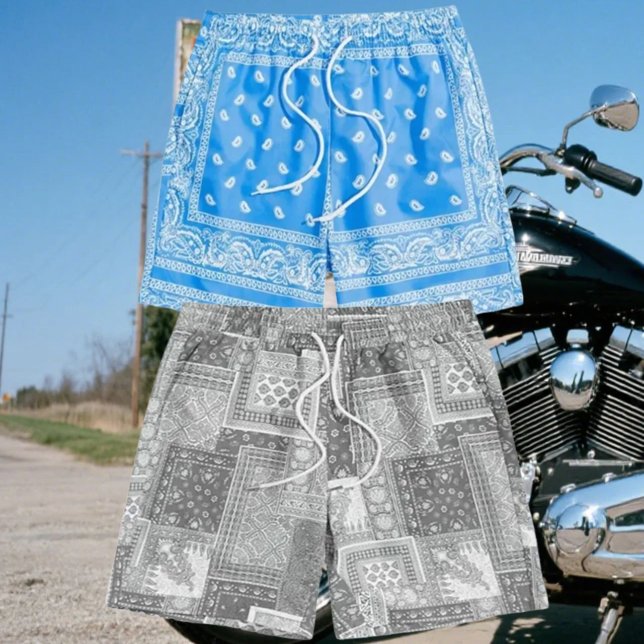 

Новые мужские/женские модные повседневные свободные пляжные шорты для плавания, мотоциклетные спортивные шорты для велоспорта, шорты для фитнеса и бега