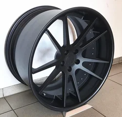 Wheelux custom made matt black monoblock forged car wheel rim for Mercedes Benz GT C AMG-2019