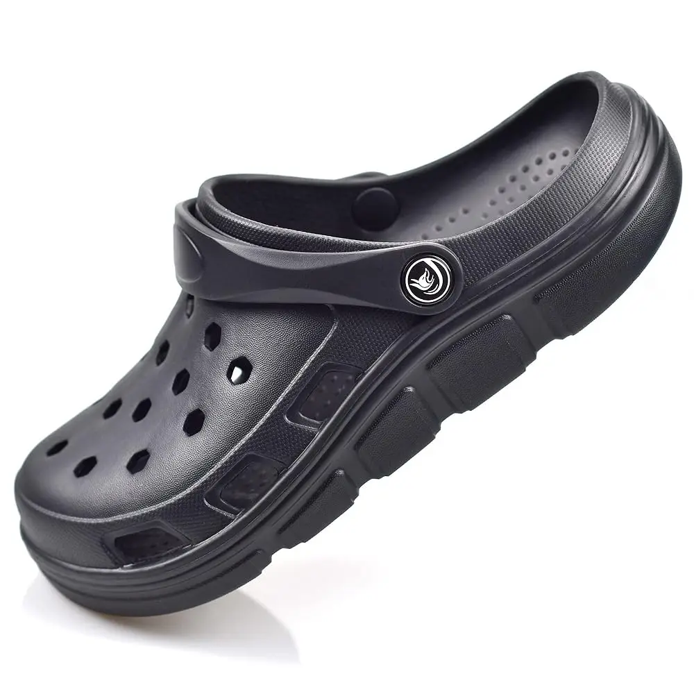

PIMIO Garden Clogs for Women and Men,Slip On Work Shoes with Arch Support,Womens Mens Quick-Dry Water Shoes Casual Sandals,Co