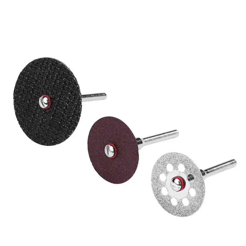 88Pcs/Set Diamond Cutting Wheel Set, Resin Cutting DiscSet Sharp HsS Circular Saw Blade Kit Rotary Tool Accessories WithMandrels and Cleaning Cloth for Wood Plastic Metal Stone Glass - view 3
