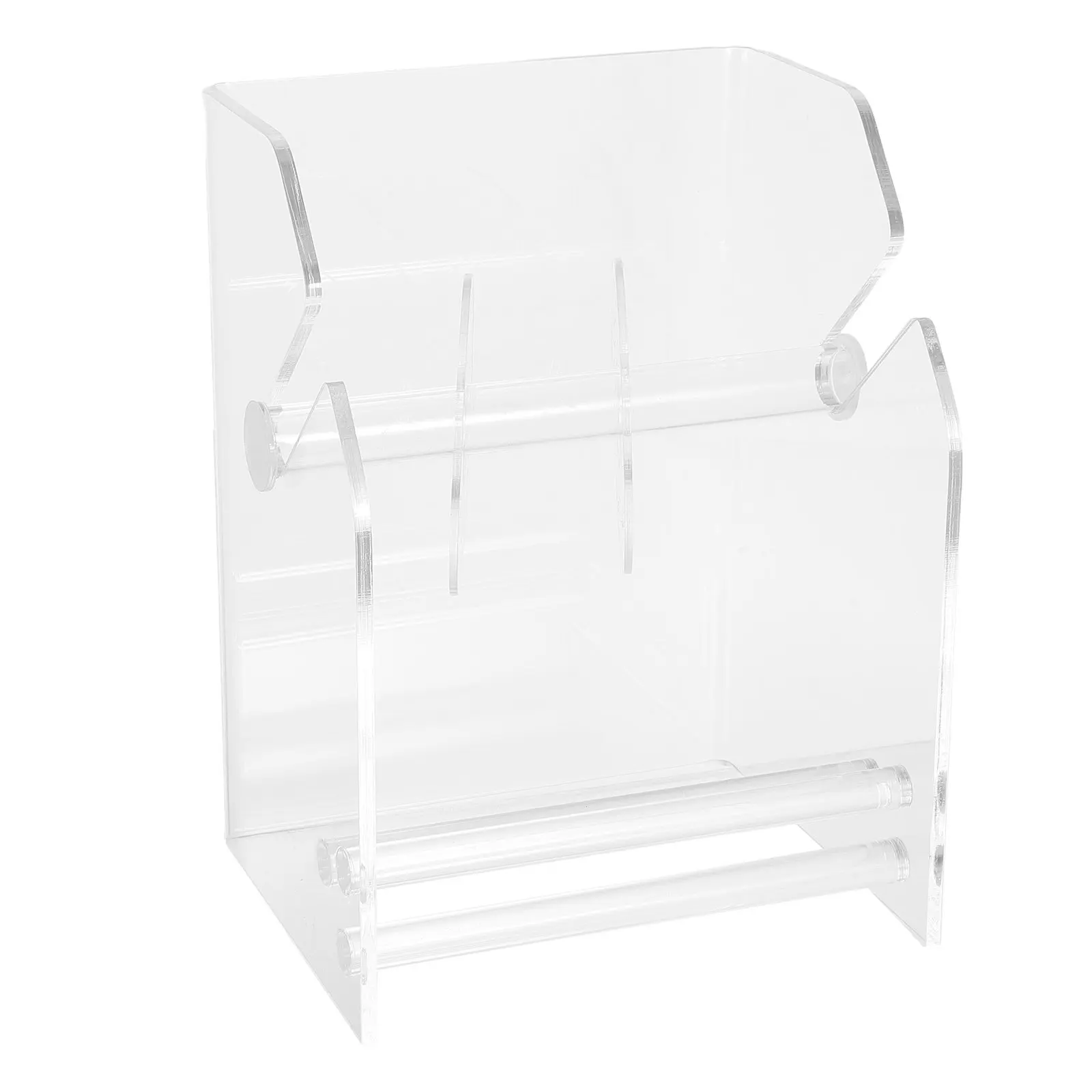clear-acrylic-label-holder-3-spindle-sticker-roll-dispenser-desktop-organizer-for-office-craft-retail-sticker-roll-holder