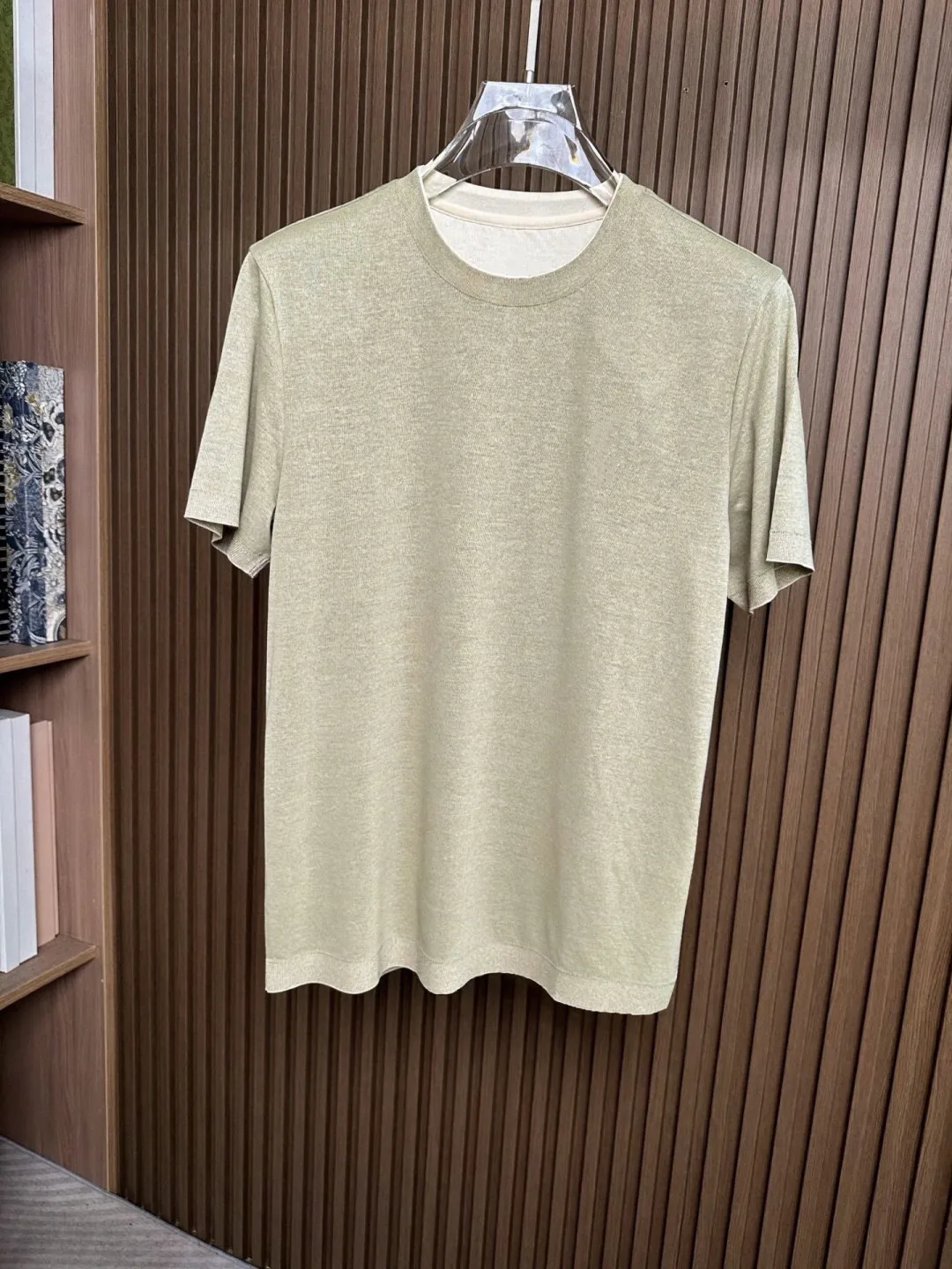

Мужская повседневная футболка BC Old Money Wind Summer Cotton с круглым вырезом и коротким рукавом