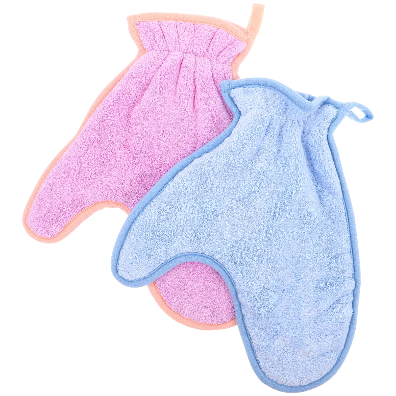 

Pet Water Absorbing Gloves Cat Grooming Towel Drying Towels Bath Absorbent Cleaning