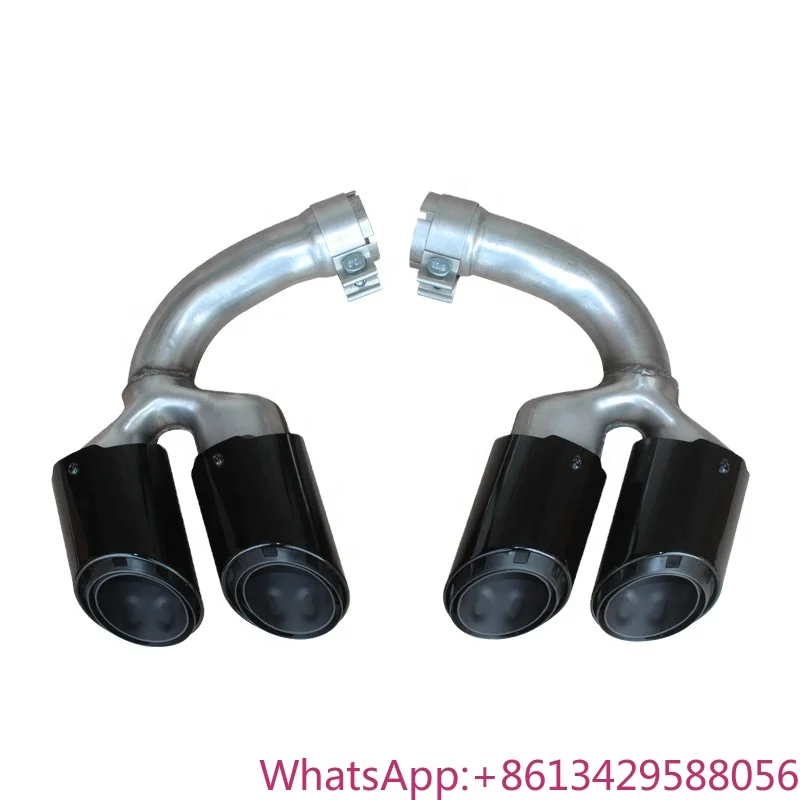 

FOR Porsche Cayenne Exhaust Pipe Stainless Steel Vector Style E3 9Y0 Auto Parts Refit Four Exhaust Pipe 2018-2024