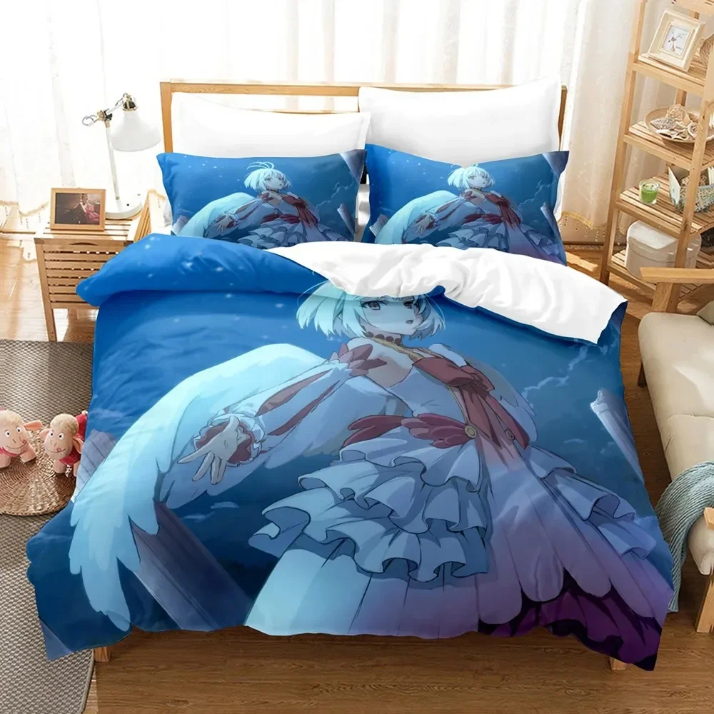 

New Anime The Rising Of The Shield Hero Bedding Sets Duvet Cover Set With Pillowcase Twin Full Queen King Bedclothes Bed Linen