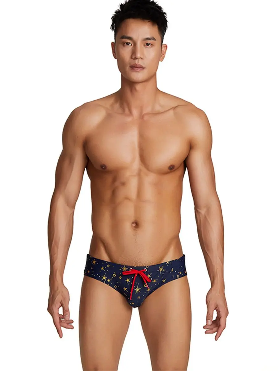 

New Brand SEOBEAN Men Swimwear Bikini Swim Briefs Trunks Swimsuit Swimming Suit Beach Surf Bathing Sport Wears