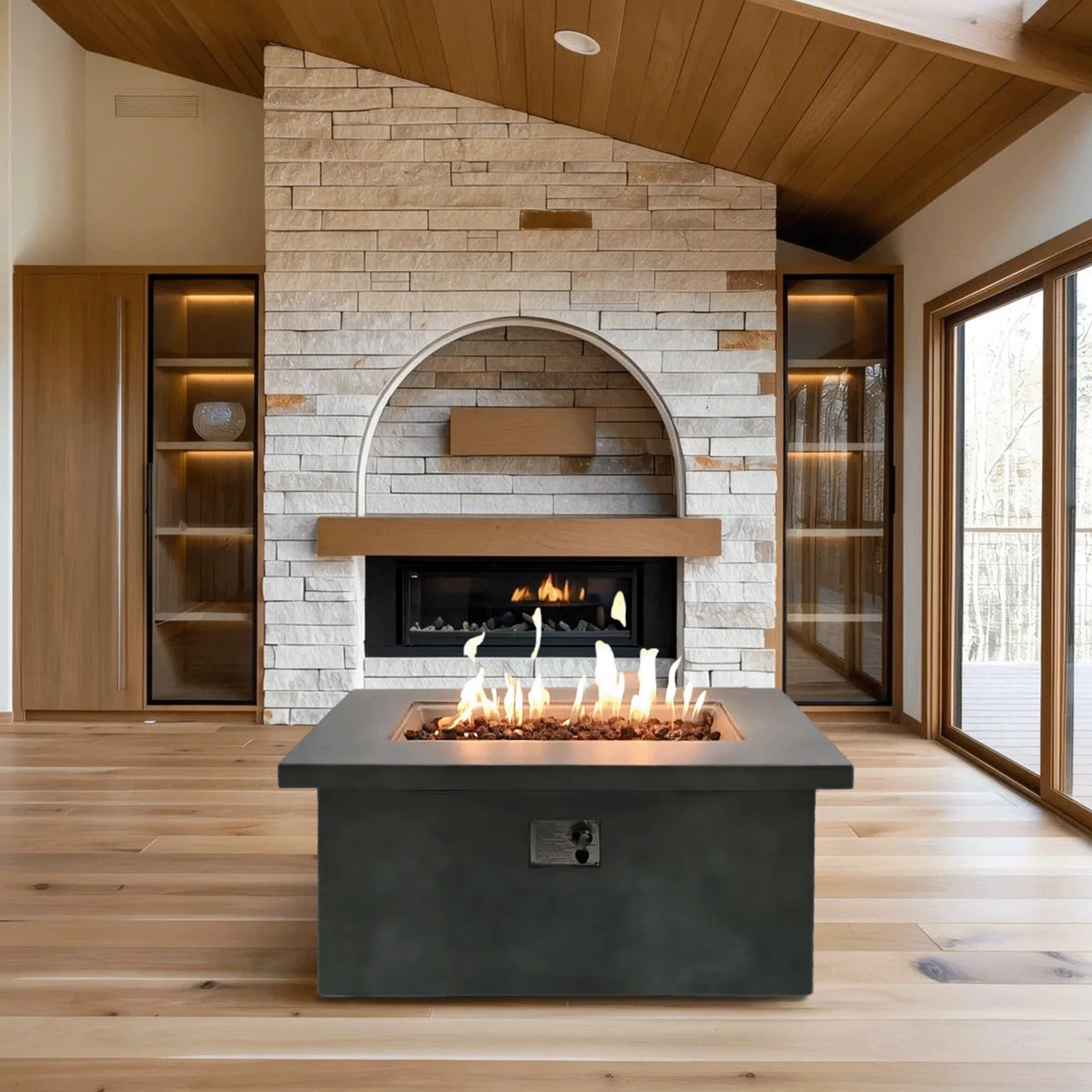 Cheminée au propane Dreamflame PFR-M-42