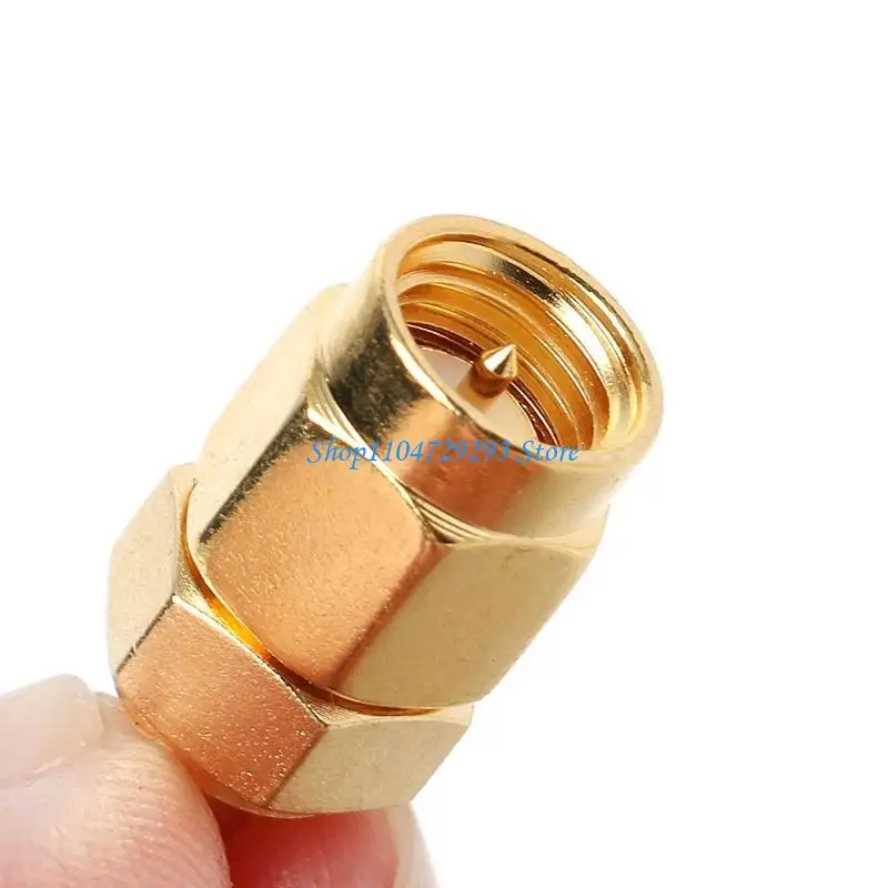Y2GD 50Ω SMA Male to SMB Male Car DAB Digital Radio Aerial Antenna Connector Adapter