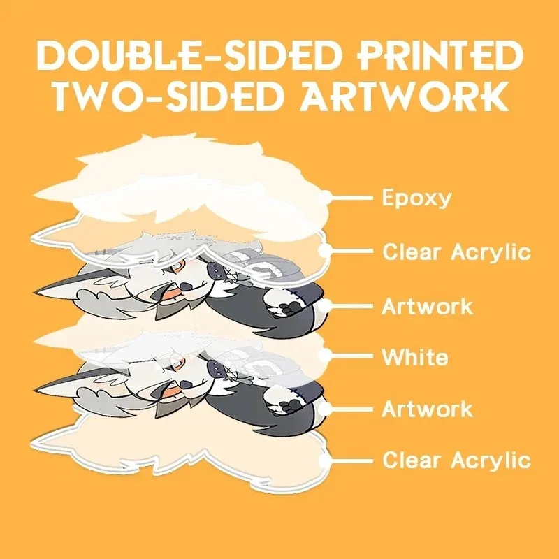 سلسلة مفاتيح رائعة من الأكريليك من هنتاي زينليس زون زيرو إلين جو، حلقة مفاتيح مبتكرة متعددة الوظائف #3