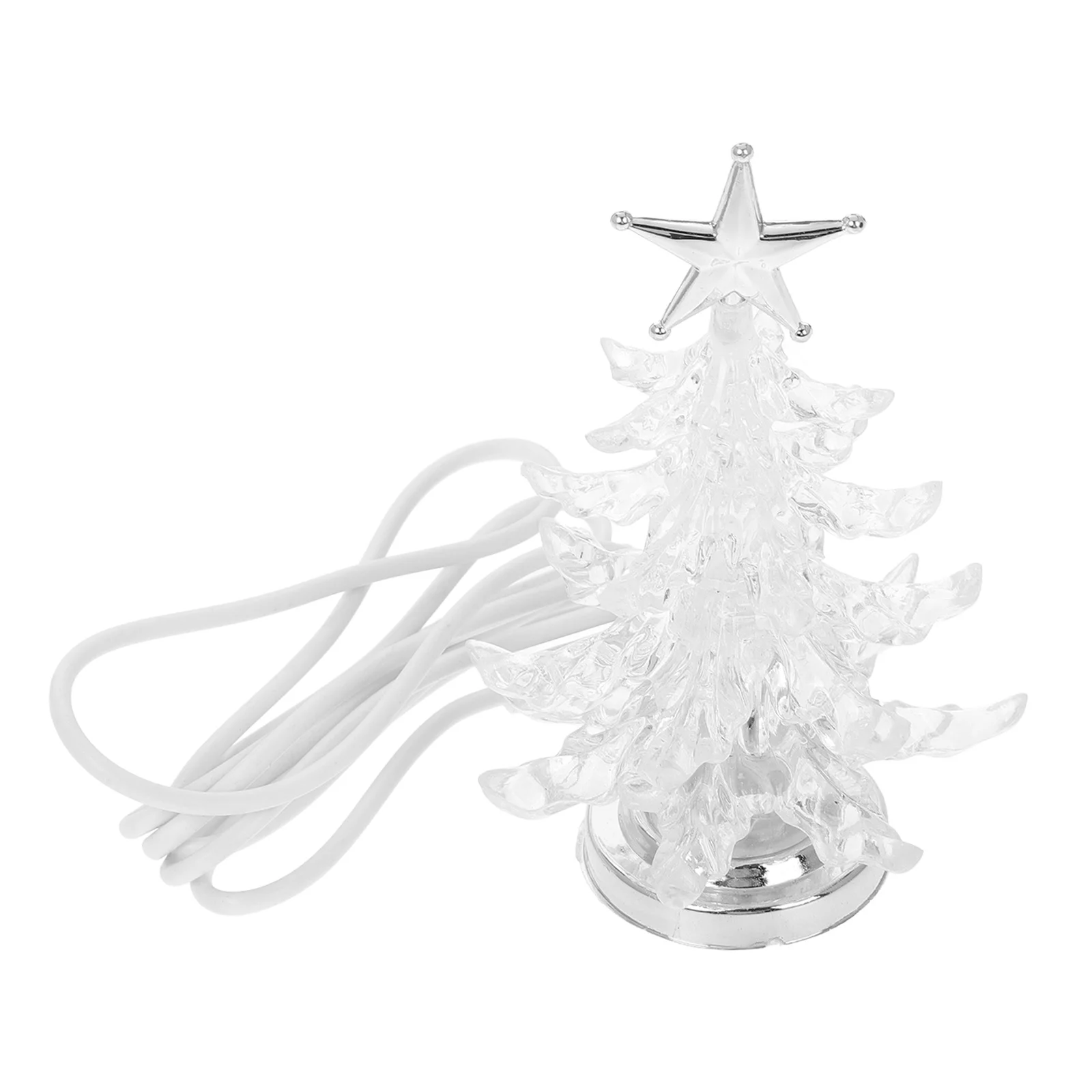 

Christmas Tree LED Night Light Changing USB Powered Lamp for Home Bar Restaurant Cafe Shop Window Display