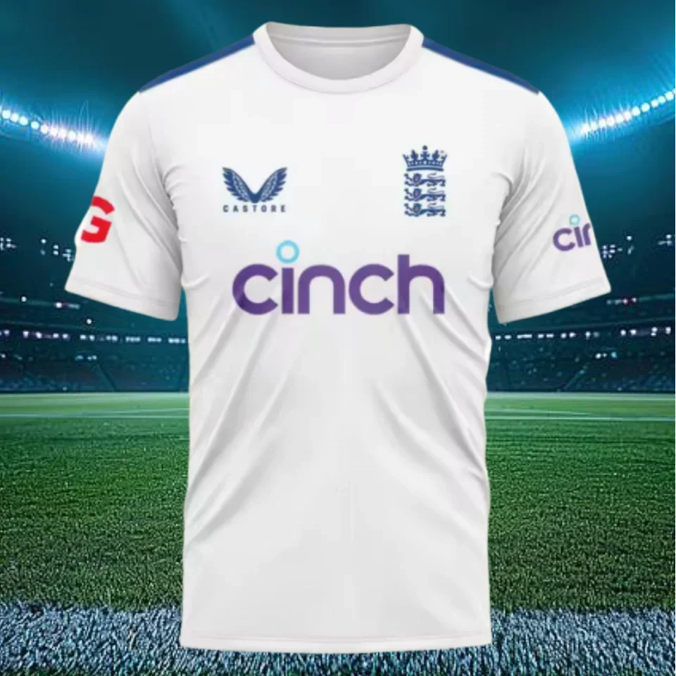 

Camiseta de edición limitada para niños jóvenes, camisetas de entrenamiento de Cricket de The Ashes, camisetas nuevas de manga