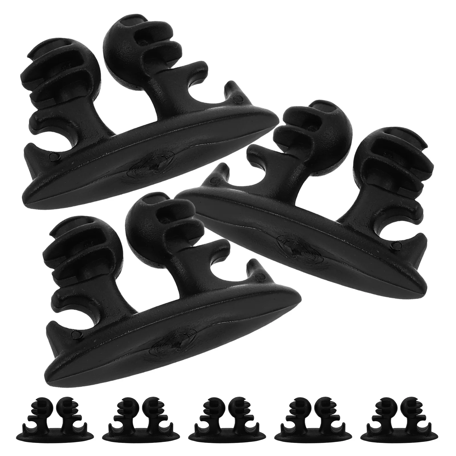 

8Pcs Stylish Automotive Interior Cord Holders Cable Clips Organizer Perfect For Charging Cords Headphone Wires And Office Setup