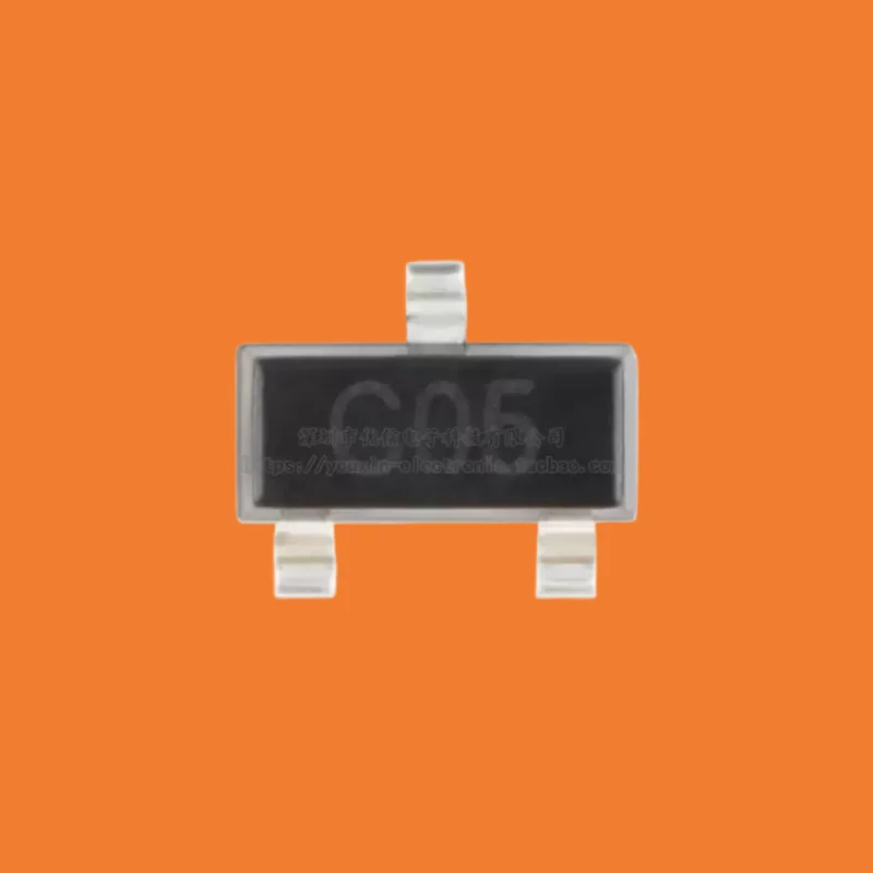50pcs/original genuine RLST23A052C SOT-23 5V bidirectional 2-channel SMD ESD diode