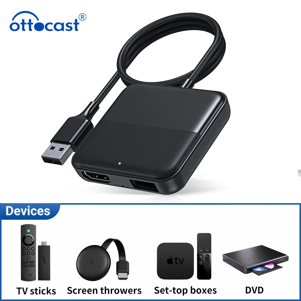 OTTOCAST new CA361 car carplay projector tv box tv box hdmi converter