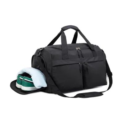 

Lightweight Duffel Bag Gym Bag with Wet Pocket Shoe Compartment Travel Sports Bag for Gym Sport Travel Workout Women and Men