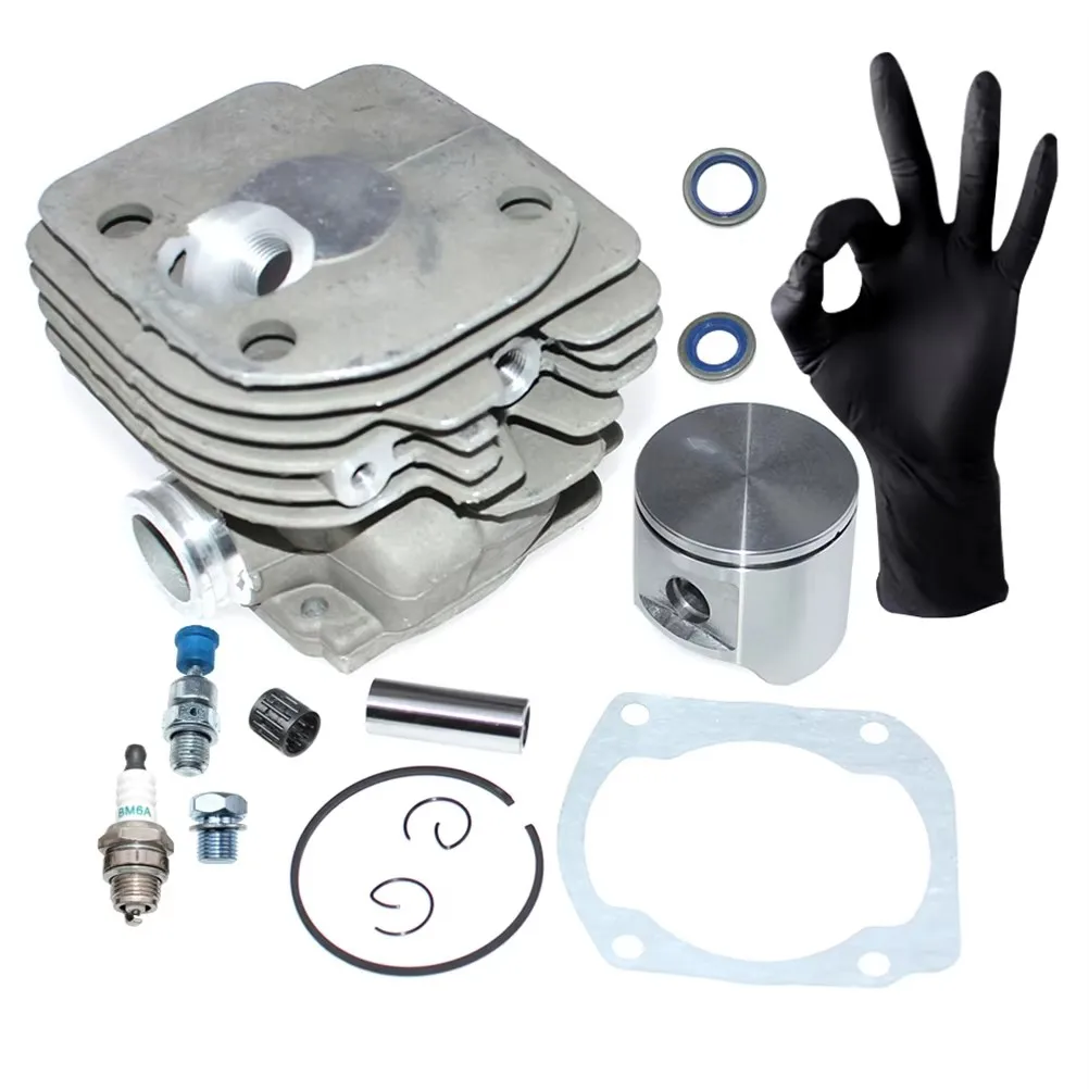 Kit de pistão de cilindro 50mm para Husqvarna 362 362XP 371 371K 371XP 372 372XP 375K Jonsered 2063 2071 2163 2171 CS2163 CS2171