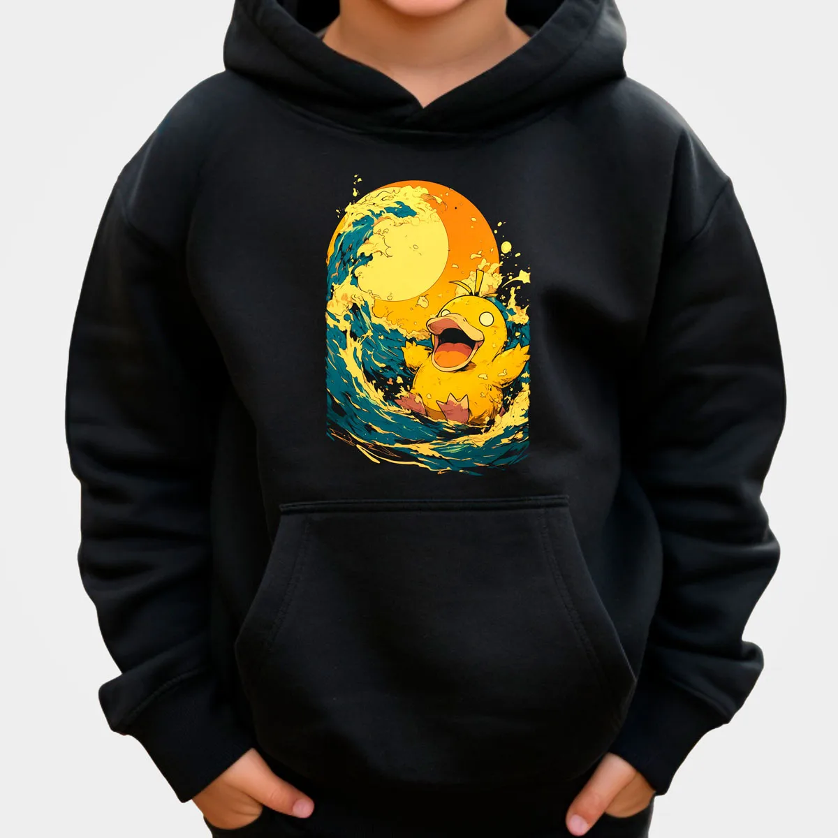 للجنسين بوكيمون أنيمي Gengar القطن الصوف هوديي أسود اللون مع المزدوج الأرجواني شبح عيون حمراء الناري هالة تصميم فضفاض صالح #4