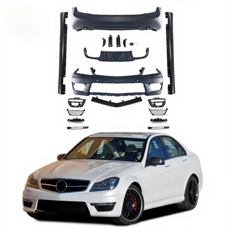 

Hot selling New Upgrade Plastic Body Kit for Front/Rear Bumpers & Side Skirts