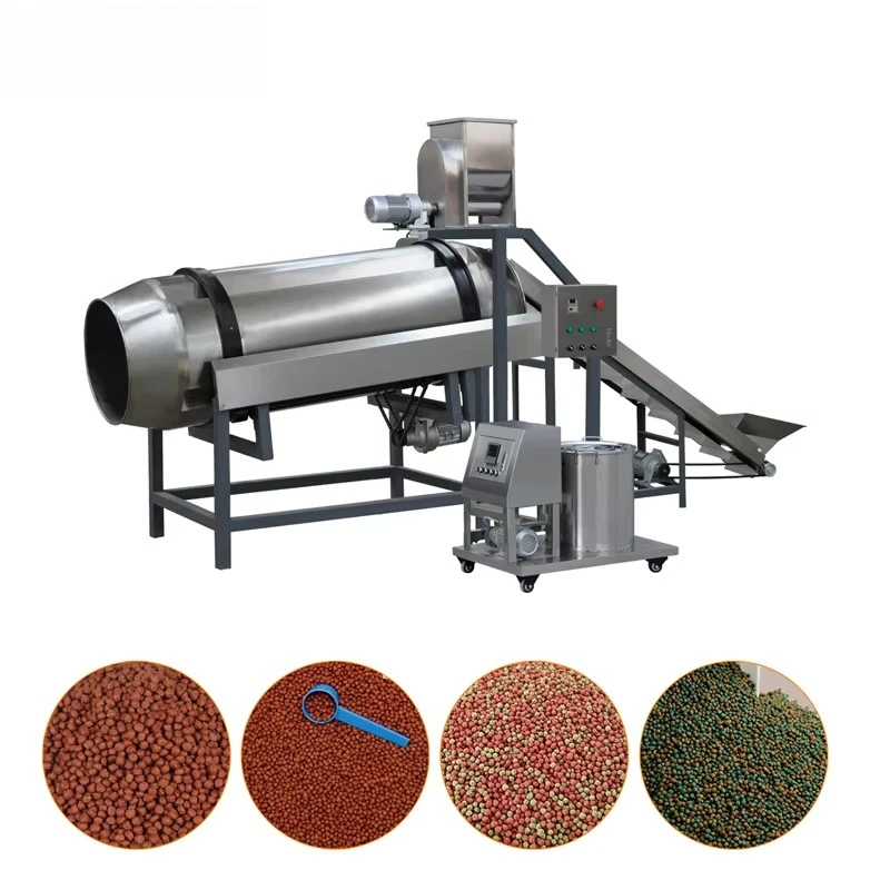 Automatic floating fish feed machine tilapia feed production and processing equipment