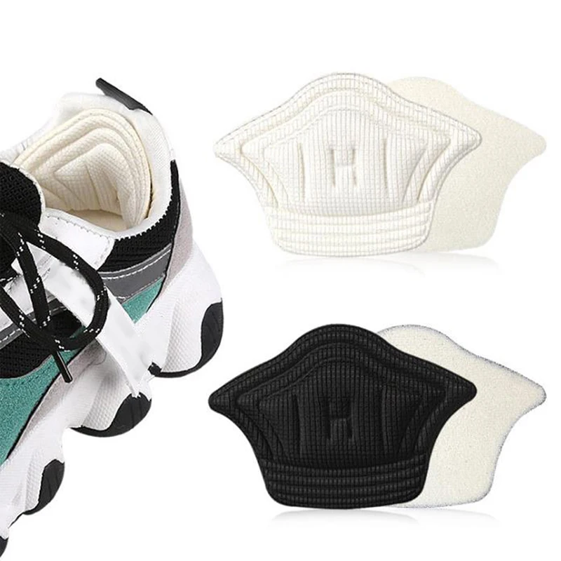 3pairs/6pcs Insoles Patch Heel Pads for Sport Shoes Back Sticker Adjustable Size Antiwear Feet Pad Cushion Insert Insole
