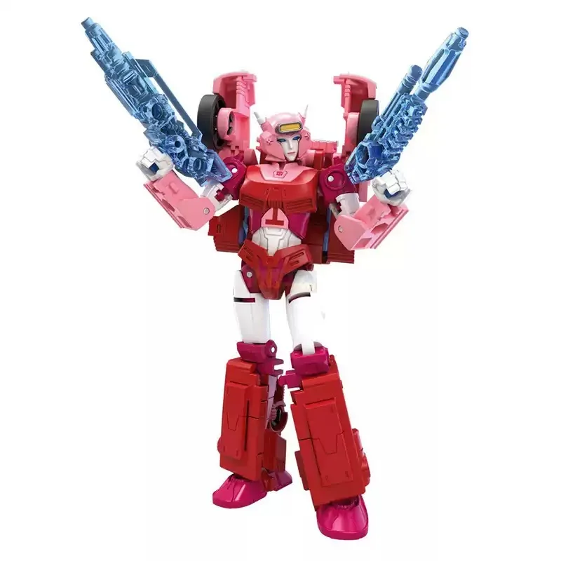 Genuine Hasbro Transformers Legacy Deluxe Arcee & Elita-1 Prime Universe Motorcycle Car Transform Robot Action Figure Toy view 3