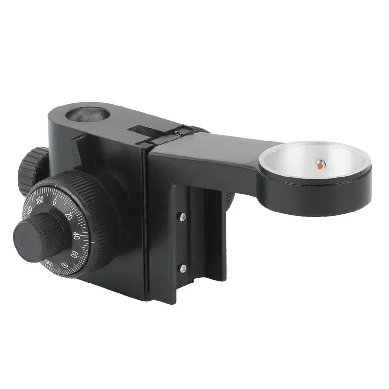 50mm Diameter Adjustable Microscope Stand Fine Focusing Minute Adjustment Holder Bracket 25MM Hole For Monocular Lens Zoom Arm