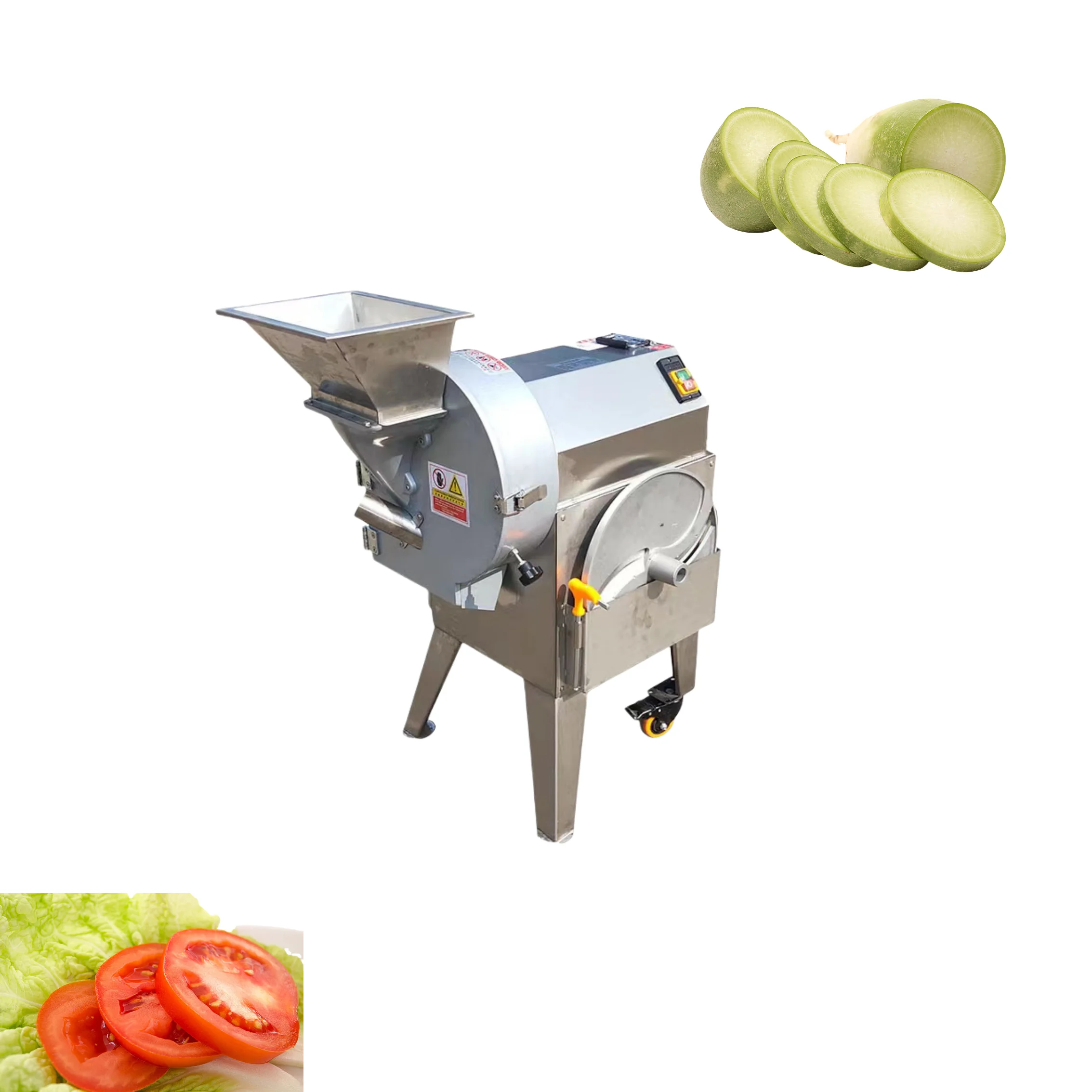 Automatic taro cutting machine easy to operate vegetable cutting machine fruit cutting machine