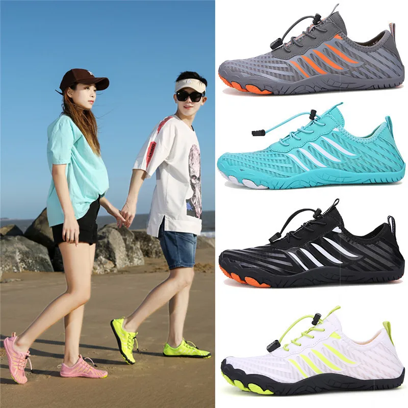Men's Water Sneakers Swimming Beach Quick-Dry Wading Footwear Outdoor Upstream Shoes Breathable Barefoot Sandals Size 35-47