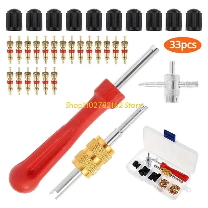 547B strumenti universali per nuclei valvole Strumento per rimozione nuclei valvole antiusura dei