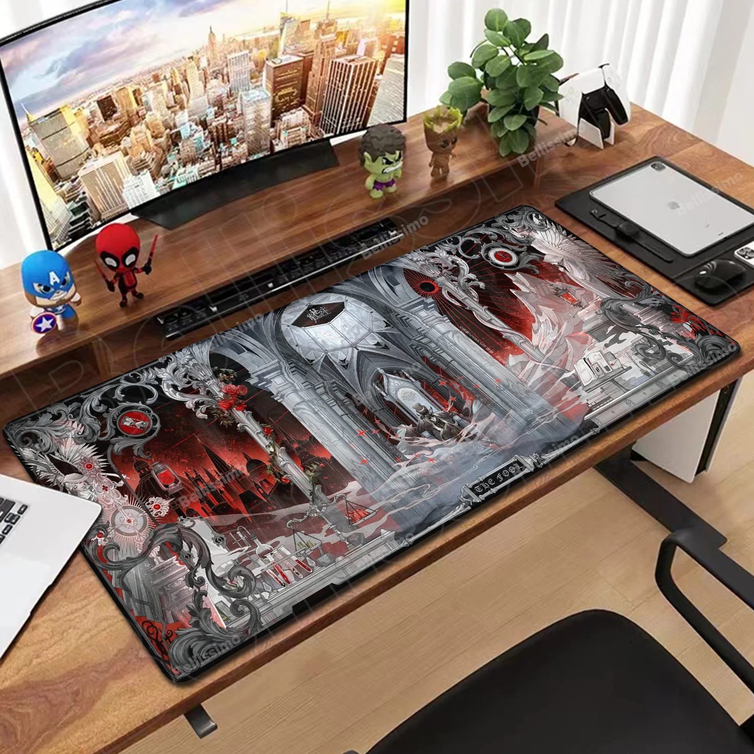 

Lord of the Mysteries Mouse Pad PC Gaming Accessories Keyboard Pad Anime Card HD Print Desk Mouse Mat Laptop Non Slip Mousepad