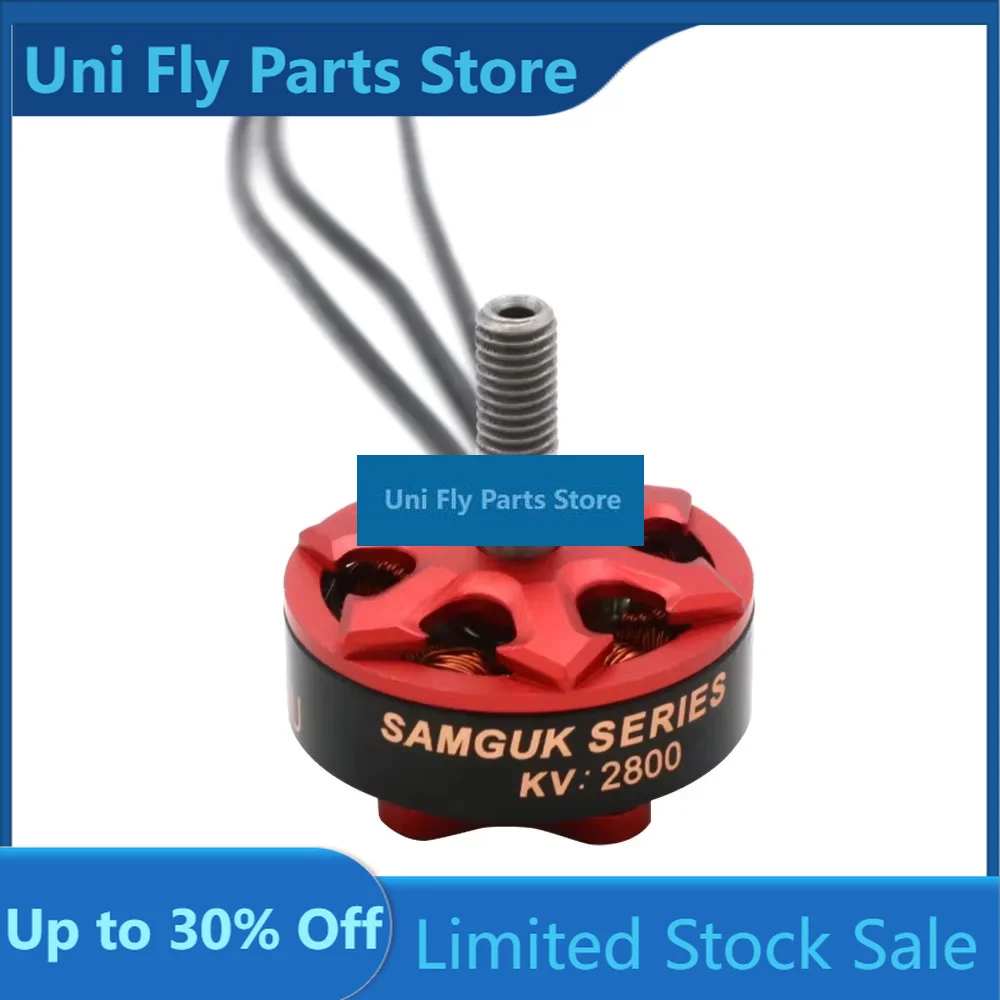 UniFly4pcs/lot Samguk Series Shu 2306 2500KV 2800KV 3-4S 1750KV 4-6S Brushless Motor CW For RC FPV Drone Models Multicopter