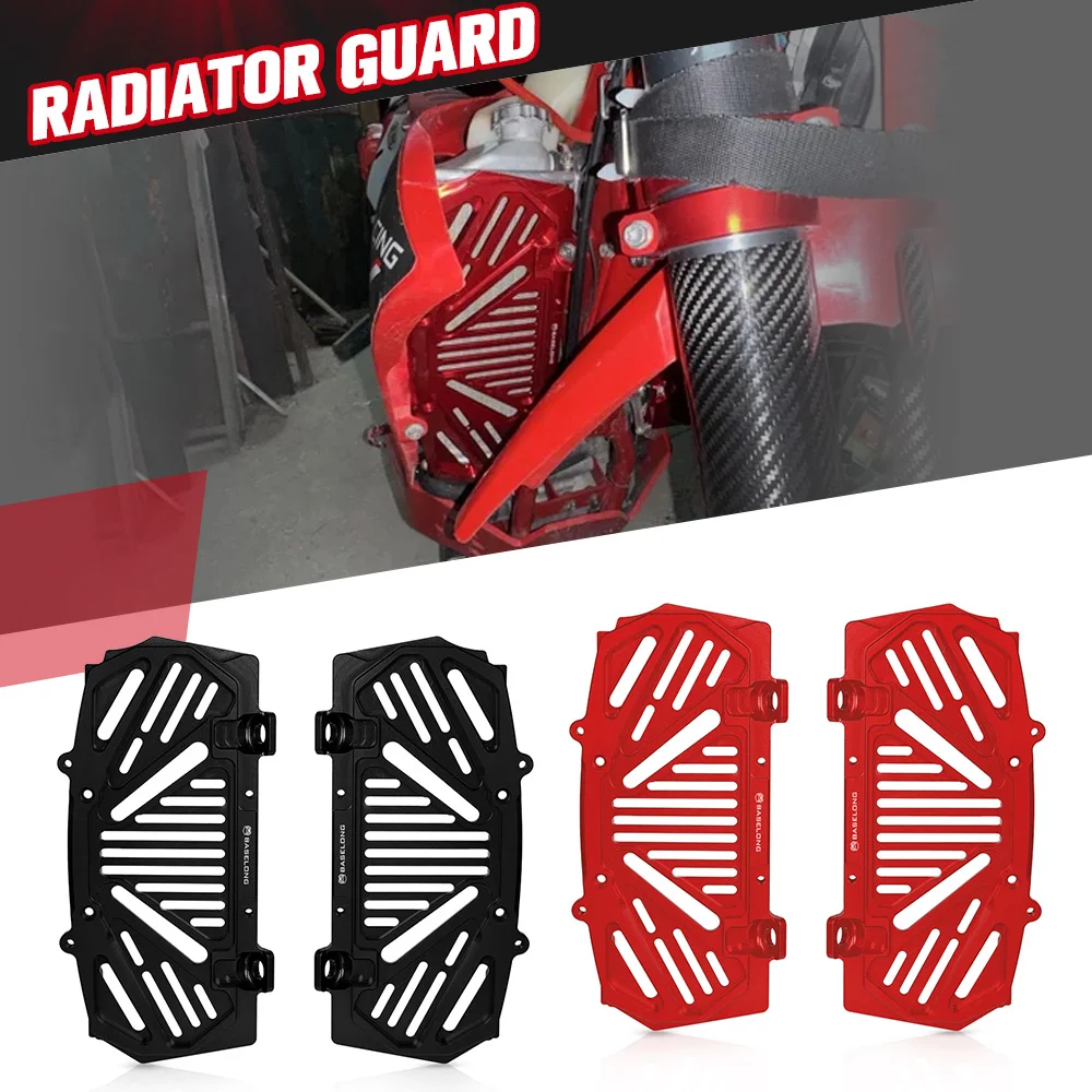 

For 450 SX-F Husqvarna FC 450 GASGAS MC 450F 2021 2022 2023 Motorcycle Radiator Grill Guard Cover Protection Water Tank Cover