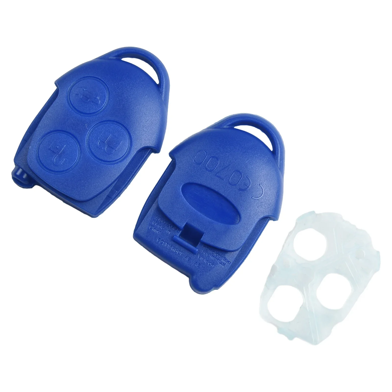 ABS REMOTE KEY CASE COVER FOR TRANSIT CONNECT MK7 3 BUTTON 2006 2014 REPLACEMENT SHELL DIY INTERNAL PARTS TRANSFER