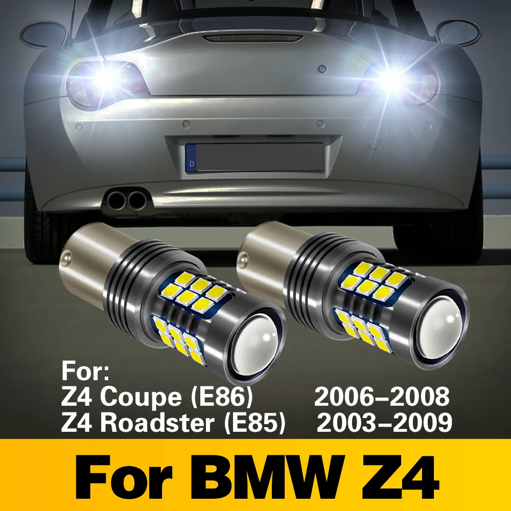 

2 Pcs 1156 Signal-Lamp LED Bulb Car Reverse Light Tail Lamp For BMW Z4 Coupe E86 Roadster E85 2003-2007 2008 2009 Accessories
