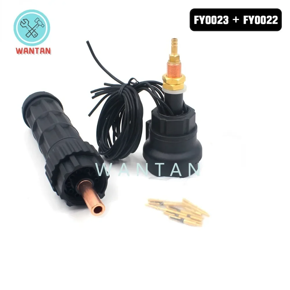 Alat kelengkapan Las FY0022 + FY0023 pemotong Plasma Kit Adaptor pusat untuk Trafimet Everlast Torch