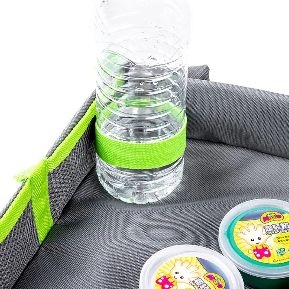 Portable Snack Tray Baby Car Seat Tray Dining Tray Ox Cloth Kids Toy Holder Desk PVC Car Tray Table Car Storage Organizer