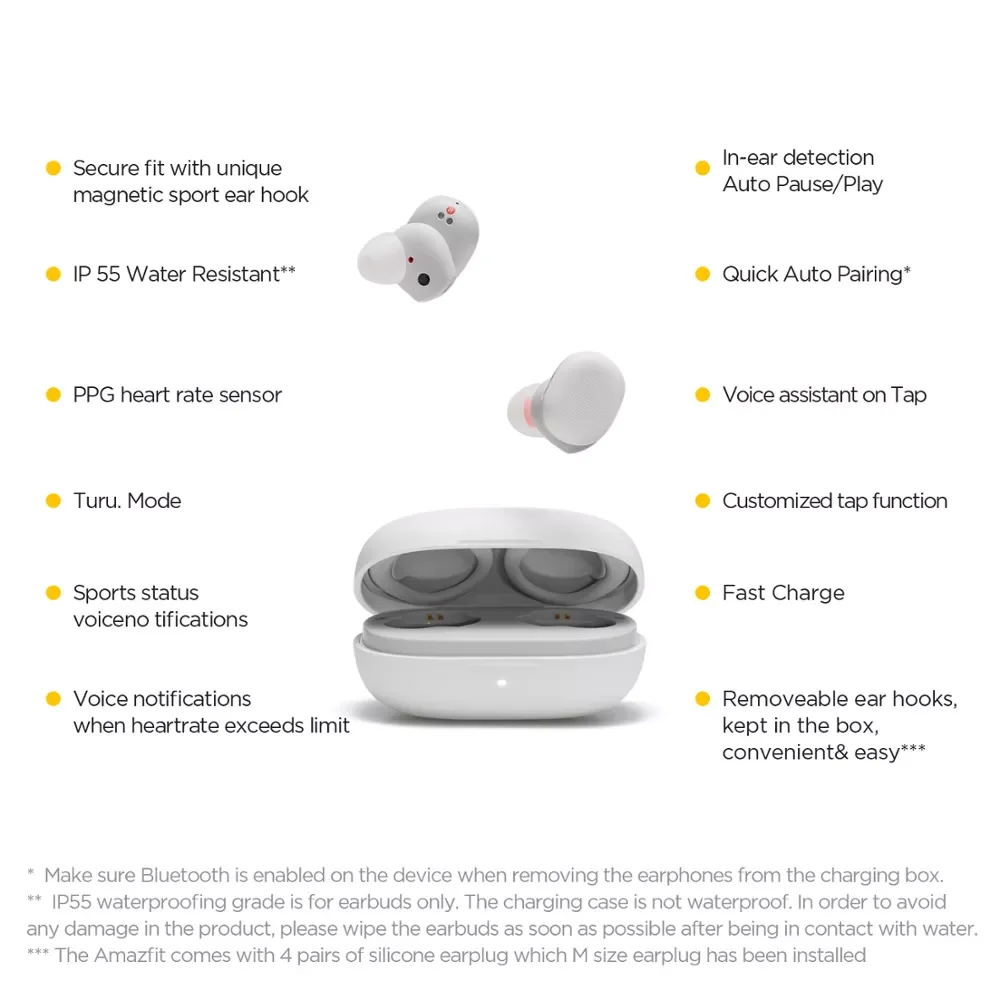 Оригинальные наушники PowerBuds с Bluetooth, устройство для контроля уровня шума