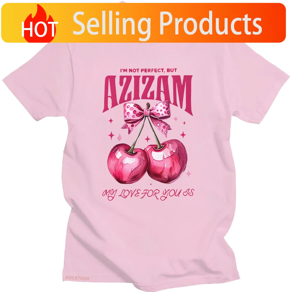 Ed Sheeran Azizam T-shirts  Cute Gift for Loved Ones Tees Summer Fashion Women/Men Cotton Clothing Adorable Couple Tshirts Tops