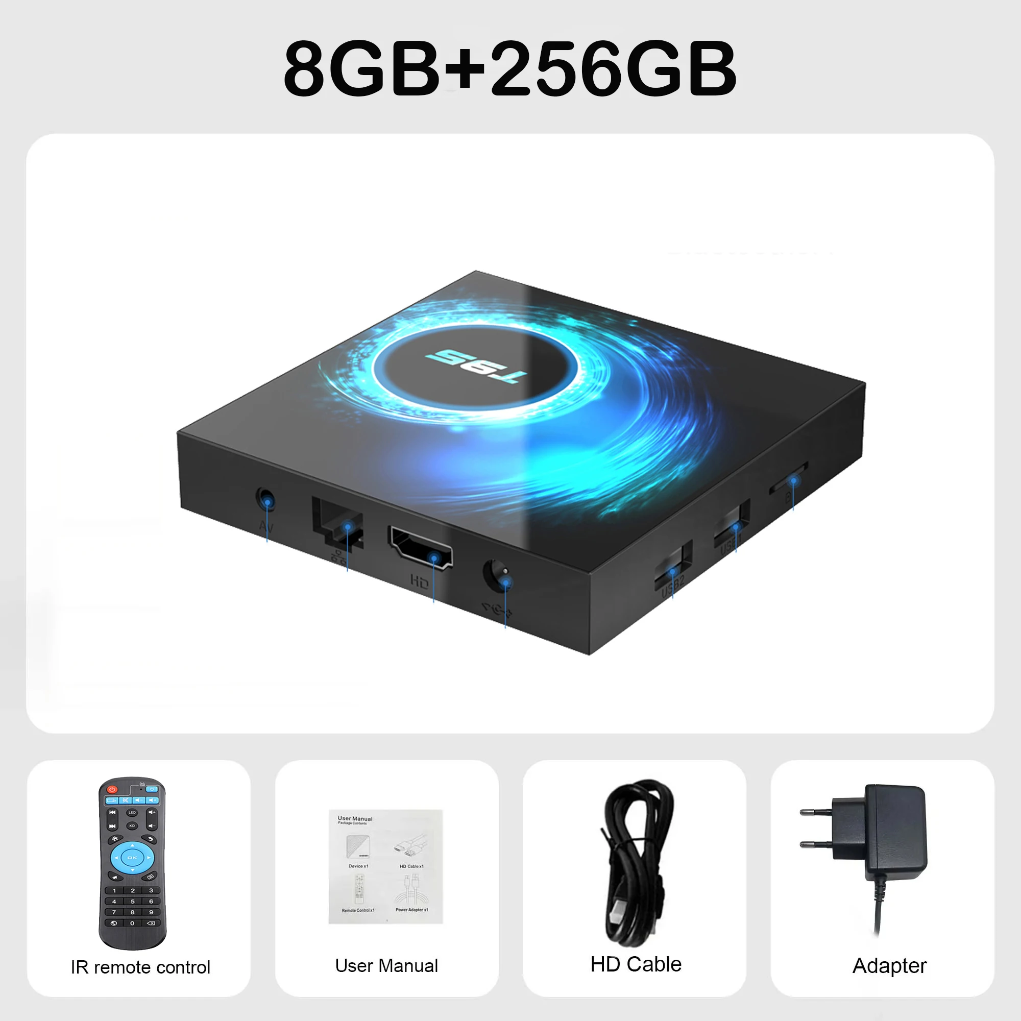 Android16 Smart TV Box T95 8GB 256GB Allwinnerh616Media Player Netflix Google Assistant BT6.0 Wifi 5G 8K Very Fast Set Top Box image 3