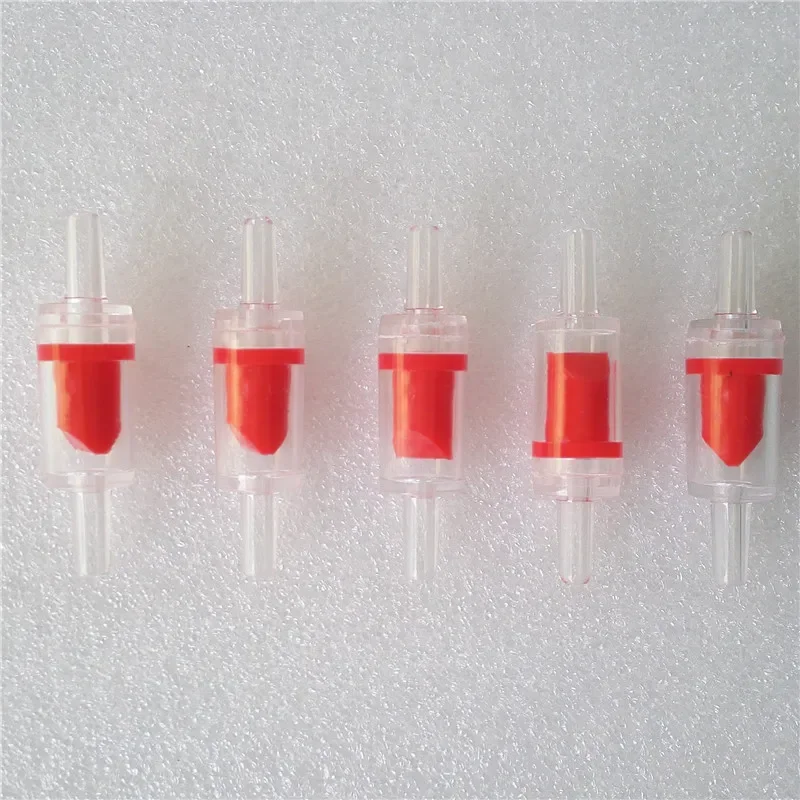 5pcs Home Fish Aquarium Air Pump Check Valve 5 X One Way Non-Return Check Valve Aquarium Co2 System Air Pump three colors