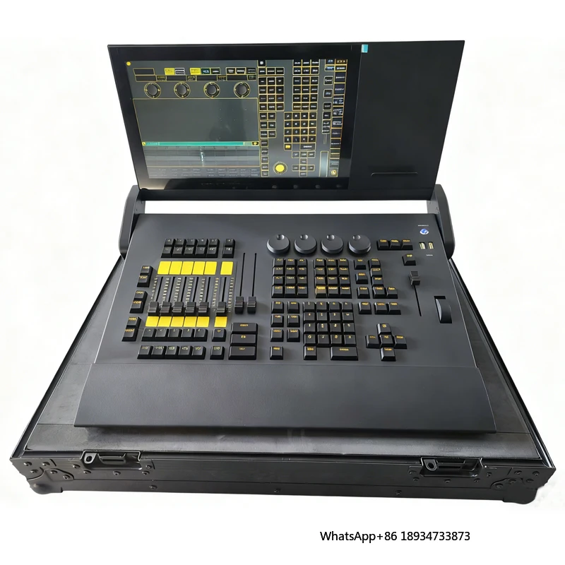 

15.6 Inch Foldable Touch Display MA2 Command Wing DMX Controller Case