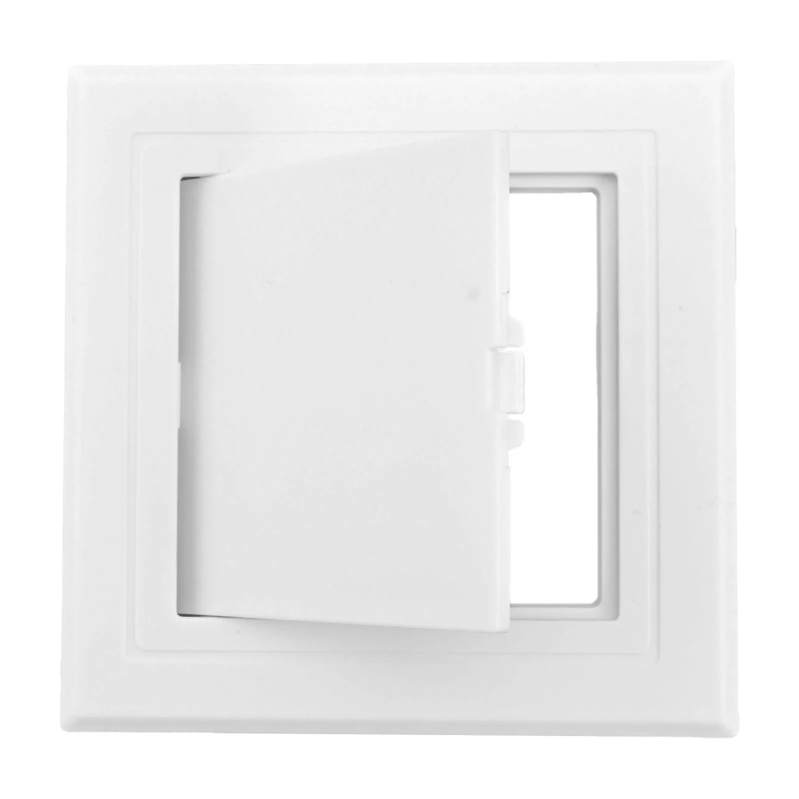 1PC Access Panel White ABS Inspection Port Wall Ceiling Decorative Hatch Cover Universa Plastic Push-Type Inspection Port Parts