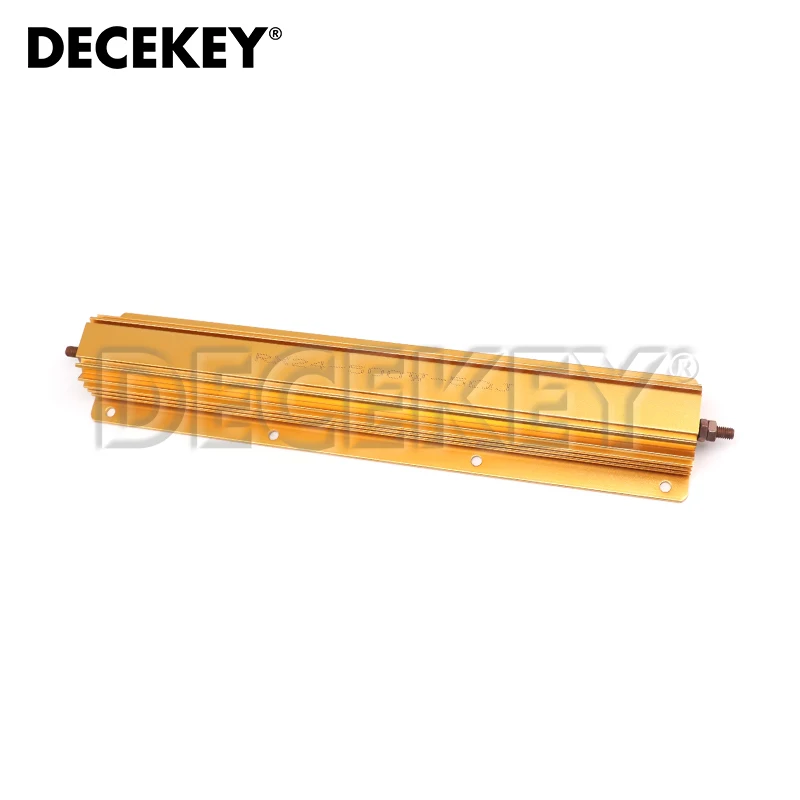 500 واط RX24 الألومنيوم الطاقة معدن شل حالة Wirewound المقاوم 0.1R ~ 500R 0.1 0.5 1 2 4 5 8 10 12 50 100 200 500 أوم المقاومة #3