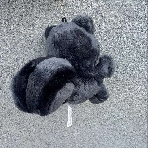 Colgante de muñeco de peluche de ardilla negra de dibujos animados HOPE ON THE STAGE, bonito juguete de peluche para regalo de seguidores