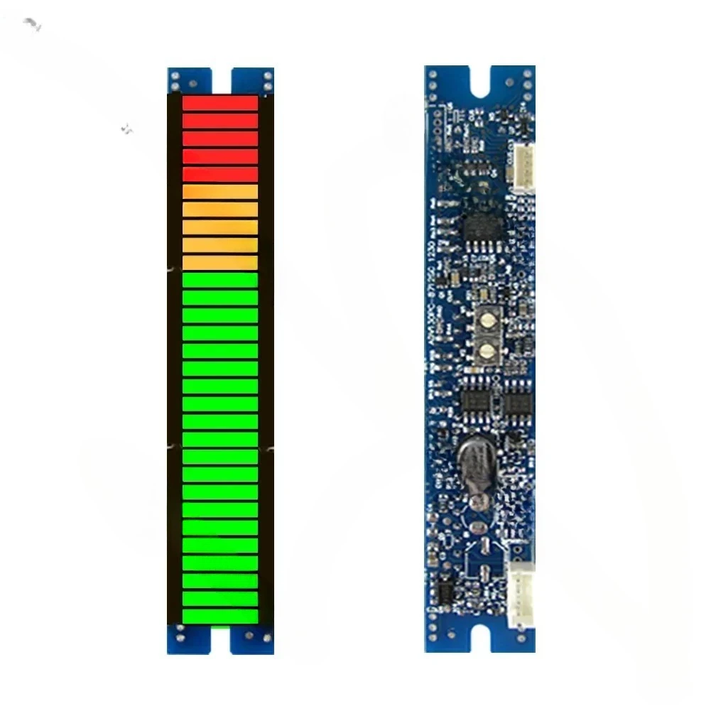 30 Segment LED Display VU Meter Module DB Meter Level Meter Sound Voltmeter Amplifier Audio Accessories
