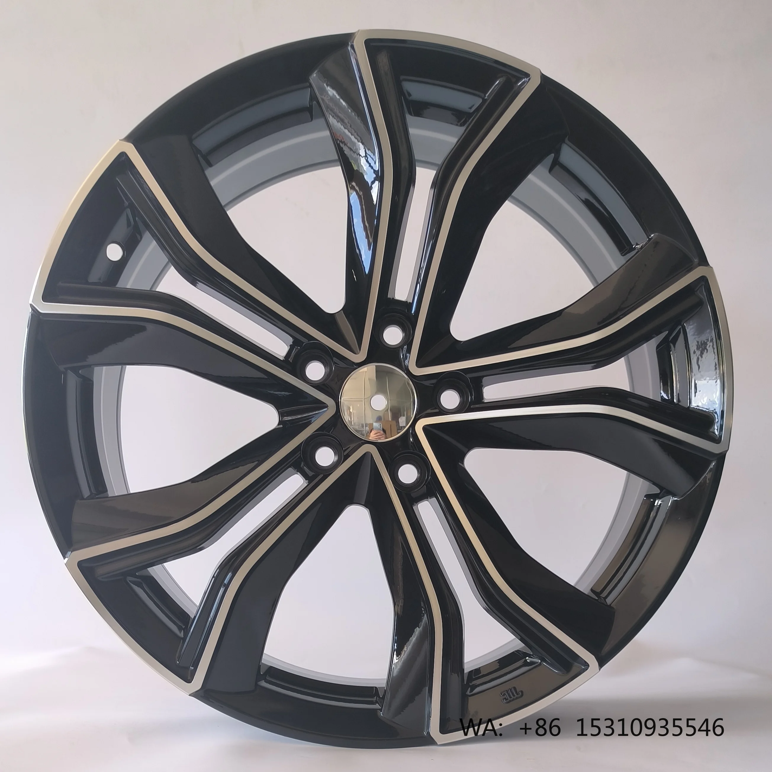 New 19x7.5 Inch Lightweight Forged Aluminum Alloy Sport Car Wheels Zinc Plated 45mm ET Universal Aftermarket Passenger Rims